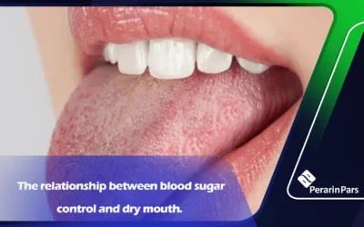 The relationship between blood sugar control and dry mouth.